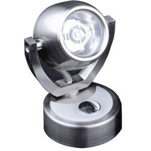 Lunasea Wall Mount Led Light W/Touch Dimming - Warm White/Brushed Nickel Finish - Rotating Light