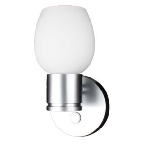 Lunasea Led Wall Light - Brushed Nickel - Tulip Glass