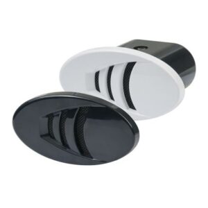 Marinco 12v Drop-In "H" Horn W/Black & White Grills