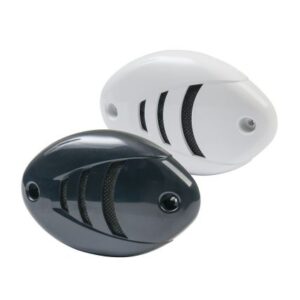 Marinco 12v Drop-In Low Profile Horn W/Black & White Grills
