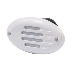 Marinco 12v Electronic Horn W/White Grill