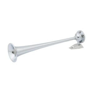 Marinco 12v Chrome Plated Single Trumpet Air Horn