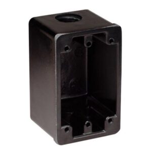 Marinco Fs Box Black F/15a, 20a, 30a Receptacles