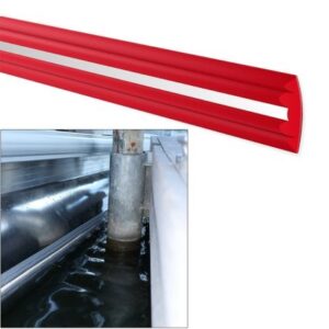 Megaware Pontoonguard - 40' Kit - (2) 20' Guards F/Pontoon Up To 25' - Red