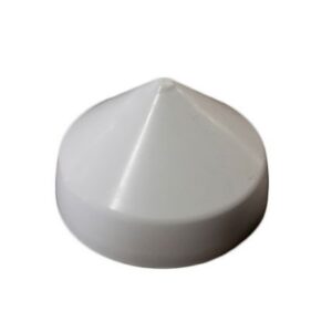 Monarch White Cone Piling Cap - 7.5"