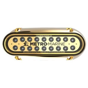 Metro Marine High-Output Elongated Underwater Light W/Intelligent Monochromatic Led'S - Green, 90 Degree Beam
