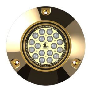Metro Marine High-Output Submersible Underwater Light W/Intelligent Monochromatic Led'S - Green, 45 Degree Beam