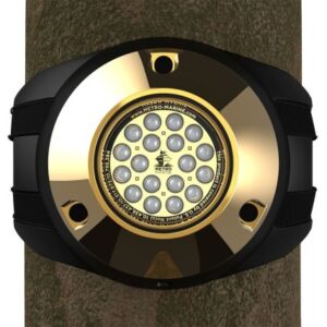 Metro Marine High-Output Piling Mount Underwater Light W/Intelligent Monochromatic Led'S - Green, 45 Degree Beam