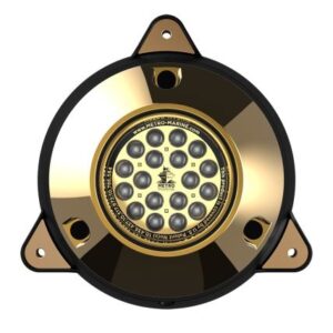 Metro Marine High-Output Surface Mount Underwater Light W/Intelligent Monochromatic Led'S - Blue, 90 Degree Beam