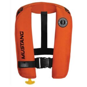 Mustang Mit 100 Inflatable Pfd - Orange/Black - Automatic/Manual
