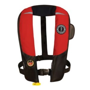Mustang Pilot 38 Inflatable Pfd - Red/Black - Manual