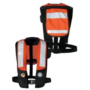 Mustang Hit Inflatable Pdf W/Solas Reflective Tape - Orange/Black - Automatic/Manual
