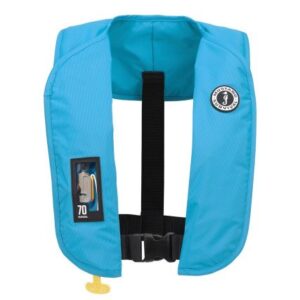 Mustang Mit 70 Manual Inflatable Pfd - Azure (Blue)