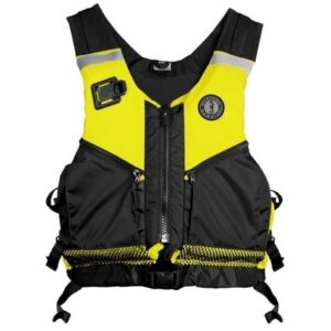 Mustang Operations Support Water Rescue Vest - Fluorescent Yellow/Green/Black - Xs/Small