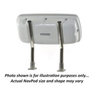 Navpod Systempod Pre-Cut F/Garmin Gpsmap 942xs, 942, 922xs & 922 & 2 Instruments (3.6″ Holes) F/9.5″ Wide Guard