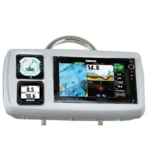 Navpod Gp1176 Systempod Pre-Cut F/Simrad Nss12 Evo2 Or B&G Zeus² 12 & 2 Instruments F/9.5" Wide Guard
