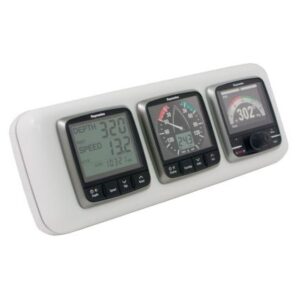 Navpod Gp1301 Instrumentpod Precut W/3-3.6" Holes F/9.5" Guard