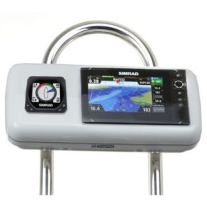 Navpod Gp1516 Systempod Pre-Cut F/Simrad Nss7 Evo2 Or B&G Zeus² 7 & 1 Instrument F/9.5" Wide Guard