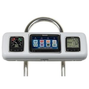 Navpod Gp1605 Systempod Pre-Cut F/Raymarine A75/A77/A78 & 2 Instruments F/9.5" Wide Guard