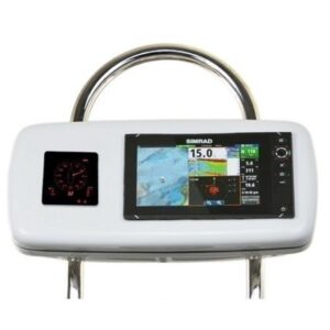Navpod Gp2040-13 Systempod Pre-Cut F/Simrad Nss9 Evo2 Or B&G Zeus² 9 & 1 Instrument F/12" Wide Guard