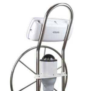 Navpod Systempod Pre-Cut F/Raymarine Axiom 9/Axiom+ 9 On Right & 1 Instrument (3.6″ Hole) On Left F/12″ Wide Guard