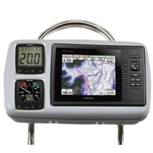 Navpod Gp2088 Systempod Pre-Cut F/Garmin 820/820xs/840xs & 2 Instruments F/12" Wide Guard