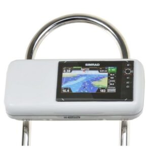 Navpod Gp2506 Systempod Pre-Cut F/Simrad Nss7 Evo2 Or B&G Zeus² 7 W/Space On The Left F/12" Wide Guard