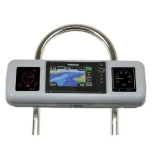Navpod Gp2606 Systempod Pre-Cut F/Simrad Nss7 Evo2 Or B&G Zeus² 7 & 2 Instruments F/12" Wide Guard