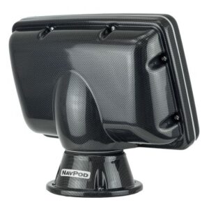 Navpod Pp4808 Powerpod Pre-Cut F/Simrad Nss8/B&G Zeus Touch 8 - Carbon Black
