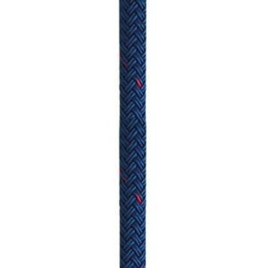 New England Ropes" Double Braid Dock Line - Blue W/Tracer - 35'