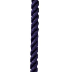 New England Ropes 1/2" Premium 3-Strand Dock Line - Navy Blue - 35'