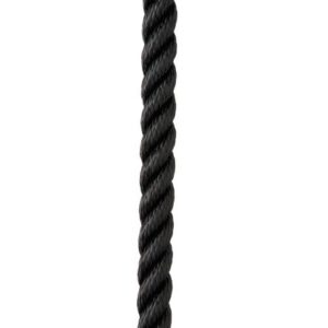 New England Ropes 1/2" Premium 3-Strand Dock Line - Black - 15'
