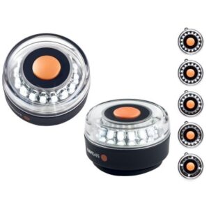 Navisafe Navilight All-White 5 Mode 360 Degree 2nm W/Magnet Base
