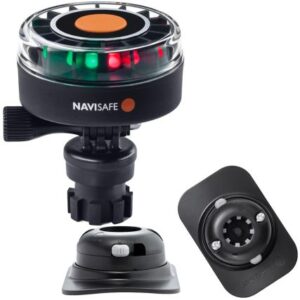 Navisafe Navilight 2nm Tricolor W/Navimount Base & Rib Mount - Black