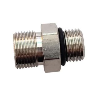 Octopus Orb Brass Straight Connector - Orb 5 To 3/8" Compression