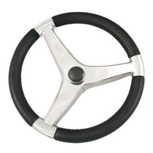 Schmitt Evo Pro 316 Cast Stainless Steel Steering Wheel - 13.5"Diameter