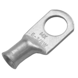 Pacer Tinned Lug 6 Awg - 3/8" Stud Size - 2 Pack