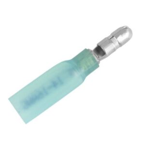 Pacer 16-14 Awg Heat Shrink Male Bullet Terminal - 100 Pack