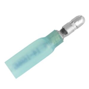 Pacer 16-14 Awg Heat Shrink Male Bullet Terminal - 25 Pack