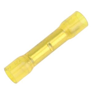 Pacer 12-10 Awg Heat Shrink Butt Connector - 100 Pack
