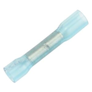 Pacer 16-14 Awg Heat Shrink Butt Connector - 100 Pack