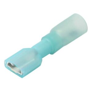 Pacer 16-14 Awg Heat Shrink Female Disconnect - 25 Pack