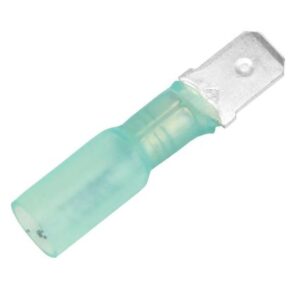 Pacer 16-14 Awg Heat Shrink Male Disconnect - 100 Pack