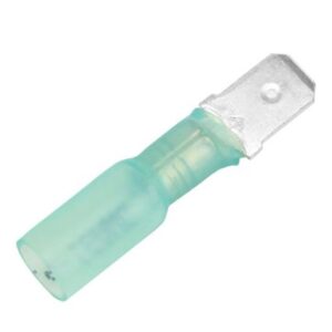 Pacer 16-14 Awg Heat Shrink Male Disconnect - 25 Pack