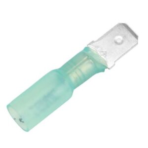 Pacer 16-14 Awg Heat Shrink Male Disconnect - 3 Pack