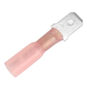 Pacer 22-18 Awg Heat Shrink Male Disconnect - 3 Pack