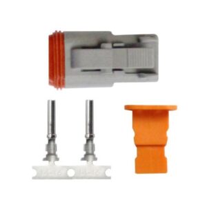 Pacer Dt Deutsch Plug Repair Kit - 14-18 Awg (2 Position)