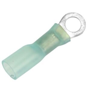 Pacer 16-14 Awg Heat Shrink Ring Terminal - #10 Stud Size - 3 Pack