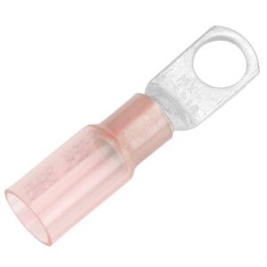 Pacer 8 Awg Heat Shrink Ring Terminal - 5/16" Stud Size - 25 Pack