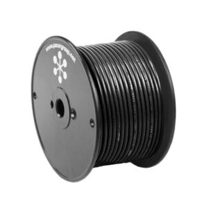 Pacer Black 10 Awg Primary Wire - 20'